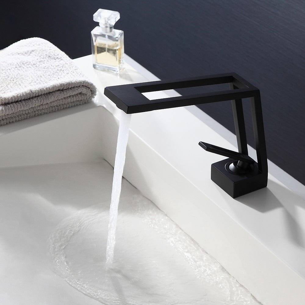 Set mobilier Baie cu lavoar si baterie Elysium, LED Anna, Alb Mat, 600x480x388 mm